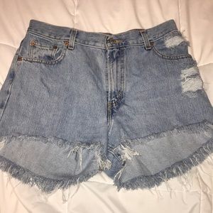 Levi High Waisted Shorts